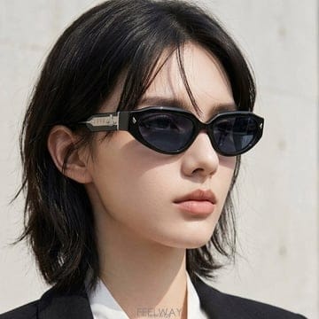 비비안웨스트우드 선글라스 VW5090 001 오벌 뿔테 명품 패션 긱시크 여자 남자