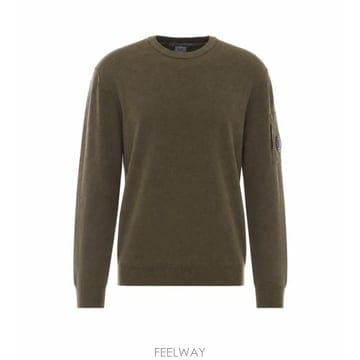 26FW 씨피 컴퍼니 스웨터 21CMKN069A 005528A683 GREEN