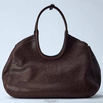 Miu Miu 26 FW �̿�̿� Ivy ���� ���� ���� ���̺� ��Ʈ�� 5BG342 2BBL F0NBL26 FW �̿�̿� Ivy ���� ���� ���� ���̺� ��Ʈ�� 5BG342