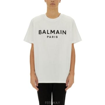 25 S/S 발망 티셔츠 WITH 로고 EH1EG010BB73_GAB B0041541977
