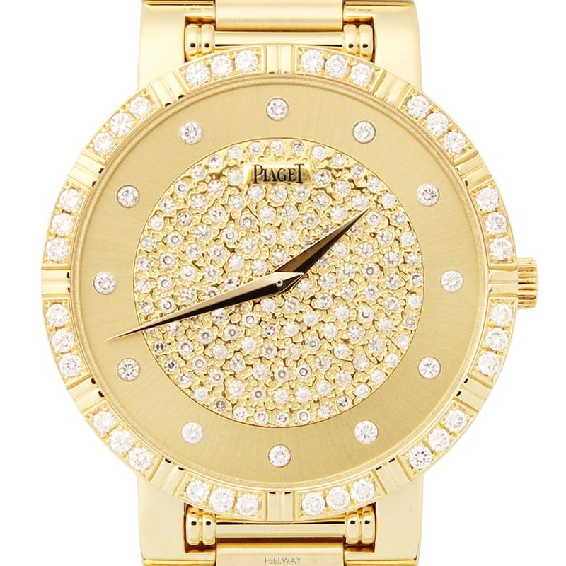 PIAGET [��������] PIAGET �Ǿ��� ���� ���̾Ƽ��� ���ΰ��18K 32mm ���� �ð�[��������] PIAGET �Ǿ��� ���� ���̾Ƽ��� ���ΰ��18K 3