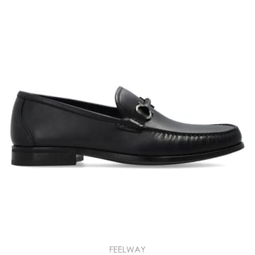 26 FW 페라가모 간치니 오너먼트 로퍼 네이비 02A783SUPREME793320
