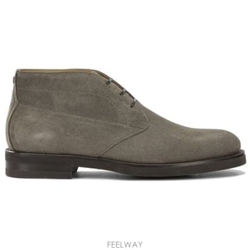 26 FW 페라가모 세티모 레이스업 앵클 부츠 그레이 0796278