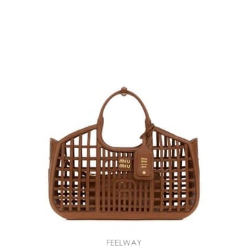Miu Miu 26FW �̿�̿� ���� �ڵ�� 5BA2932IBE F0046 Brown26FW �̿�̿� ���� �ڵ�� 5BA2932IBE F0046 Brown