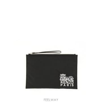 25FW 겐조 클러치 파우치 FF65PM612F29 99 BLACK