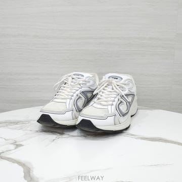 [럭스유] 43 / 디올 B30 카운트다운 스니커즈 화이트 실버 3SN279ZND