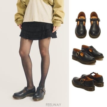 닥터마틴 메리제인 폴리 스무스 레더 26FW