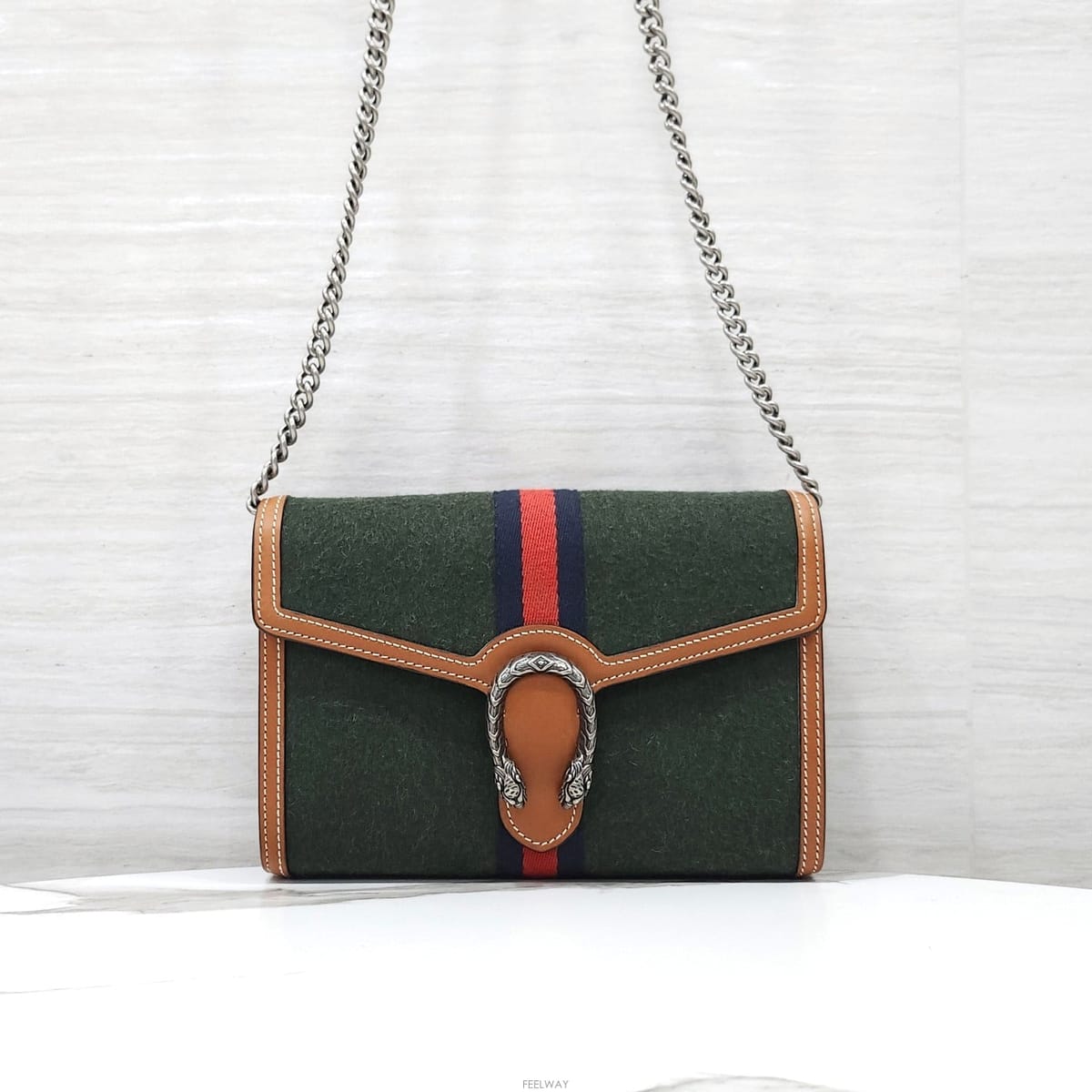 GUCCI [������] ���� ����ϼҽ� WOC �Ｑ �� ��Ʈ ü�� ũ�ν��� 401231[������] ���� ����ϼҽ� WOC �Ｑ �� ��Ʈ ü�� ũ�ν�