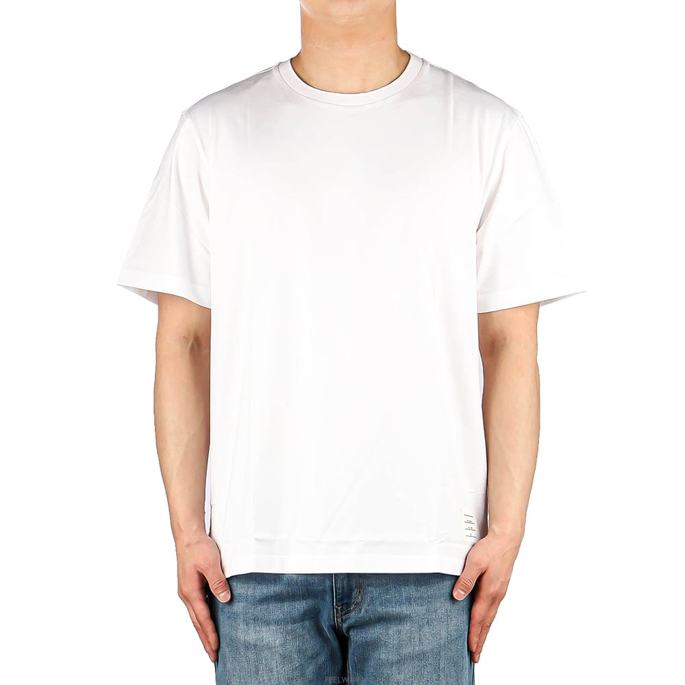 Thom Browne (MJS067A 00042 100) ���� �Ｑ ���� Ƽ���� 26FW(MJS067A 00042 100) ���� �Ｑ ���� Ƽ���� 26FW