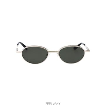26SS 알렉산더 맥퀸 선글라스 AM0523S 001 silver