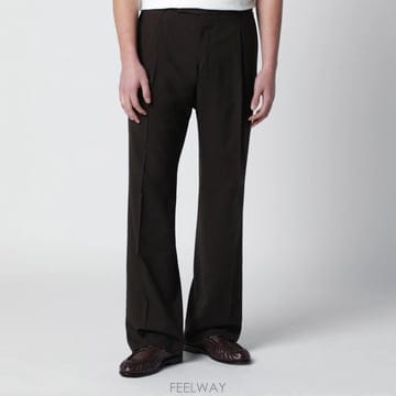 26 S/S 피티제로친퀘 브라운 울 트라우저 COASX5ZA0FWDZ B0051969671