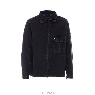 26 F/W 스톤 아일랜드 로고 데님 셔츠 1200002/S0J32V B0012334705