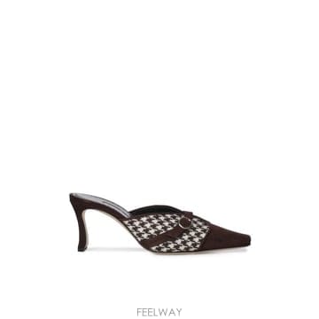 Manolo Blahnik 26FW ����� ����� �� ������ 3263188 2011 DARK BROWN IVORY26FW ����� ����� �� ������ 3263188 2011 DARK BROWN I