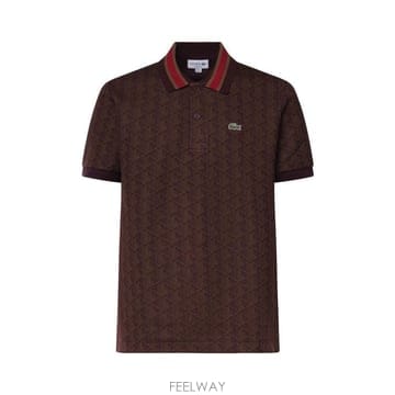 LACOSTE 26FW ���ڽ��� ��Ʈ������ Į�� ���׷� ��ī�� ���� Ƽ���� DH1417 WD9 BROWN26FW ���ڽ��� ��Ʈ������ Į�� ���׷� ��ī�� ���� Ƽ