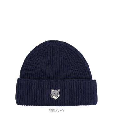 26 F/W 메종 키츠네 BERRETTO 폭스 헤드 라지 PM0611 B0042335060
