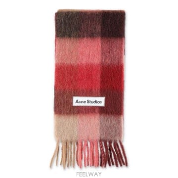 Acne 26FW ��ũ�� ��Ʃ��� ����� üũ ���÷� CA0084 DXV MULTI CHECK26FW ��ũ�� ��Ʃ��� ����� üũ ���÷� CA0084 DXV MUL
