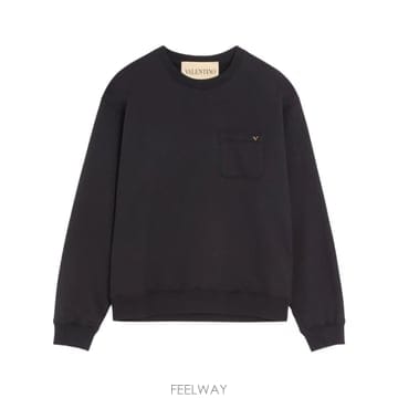 [S] 26FW 발렌티노 브이로고 맨투맨 VMF28R BHH 0NO