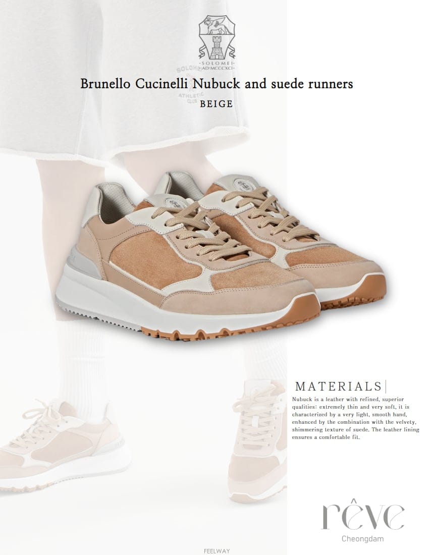 Brunello Cucinelli [����û��] ���ڷ� ��ġ�ڸ� �����̵� ���� ���� ����Ŀ�� (������/��Ʈ��)[����û��] ���ڷ� ��ġ�ڸ� �����̵� ���� ���� ����Ŀ