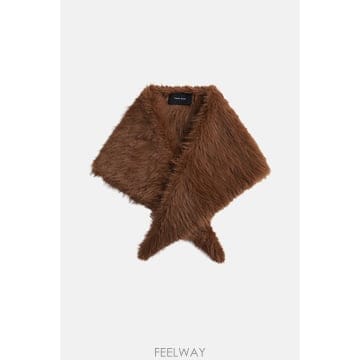 26 F/W 시몬 로샤 페이크 퍼 NECKERCHIEF WITH EM B0032334088