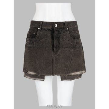 26 F/W 릭오웬스 다크쉐도우 스커트 DS02F6347_DRKET2 B0042277213