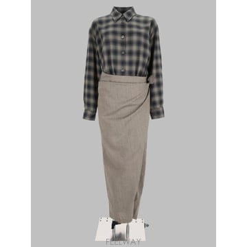 26 F/W 아워 레가시 드레스 W4267TYC_YUKONCHECKW B0042291956