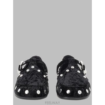 26 F/W 가니 플랫슈즈 D1020061_099 B0042312483