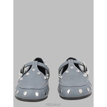 26 F/W 가니 플랫슈즈 D1020038_ZXH B0042321753