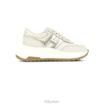 호간 HOGAN HIFI 스니커즈 인 아이보리 골드 HXW6690F B0302334932