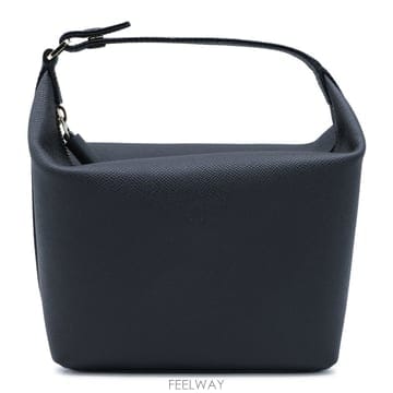 발렉스트라 블랙 레더 핸드백 SGMO0020010LOCPLTINN B0482334222