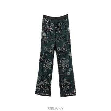 엠포리오 아르마니 엠브로이드 트라우저 EW004289AF24433F B0712334303