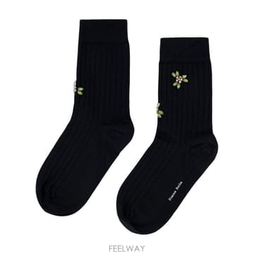 26 F/W 시몬 로샤 메리노 앵클 양말 시모네 ROCHA 실크 블랙 B0732317085