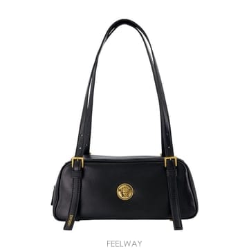 26 F/W 베르사체 스몰 숄더 백 VERSACE 레더 블랙 1024 B0732320759