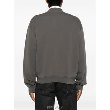엠포리오 아르마니 로고 코튼 봄버 자켓 EM007282AF29522 B0712334504