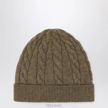 26 F/W 로로 피아나 비스킷 케이블니트 캐시미어 비니 FAQ642 B0052335233