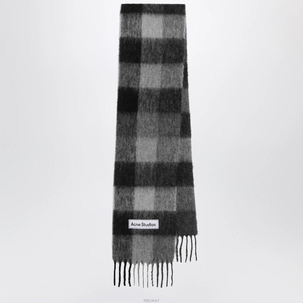 Acne 26 F/W ��ũ�� ��Ʃ��� üũ ����� ��ī�� ��ũ BLACKGRE B005233524026 F/W ��ũ�� ��Ʃ��� üũ ����� ��ī�� ��ũ BLACKGR