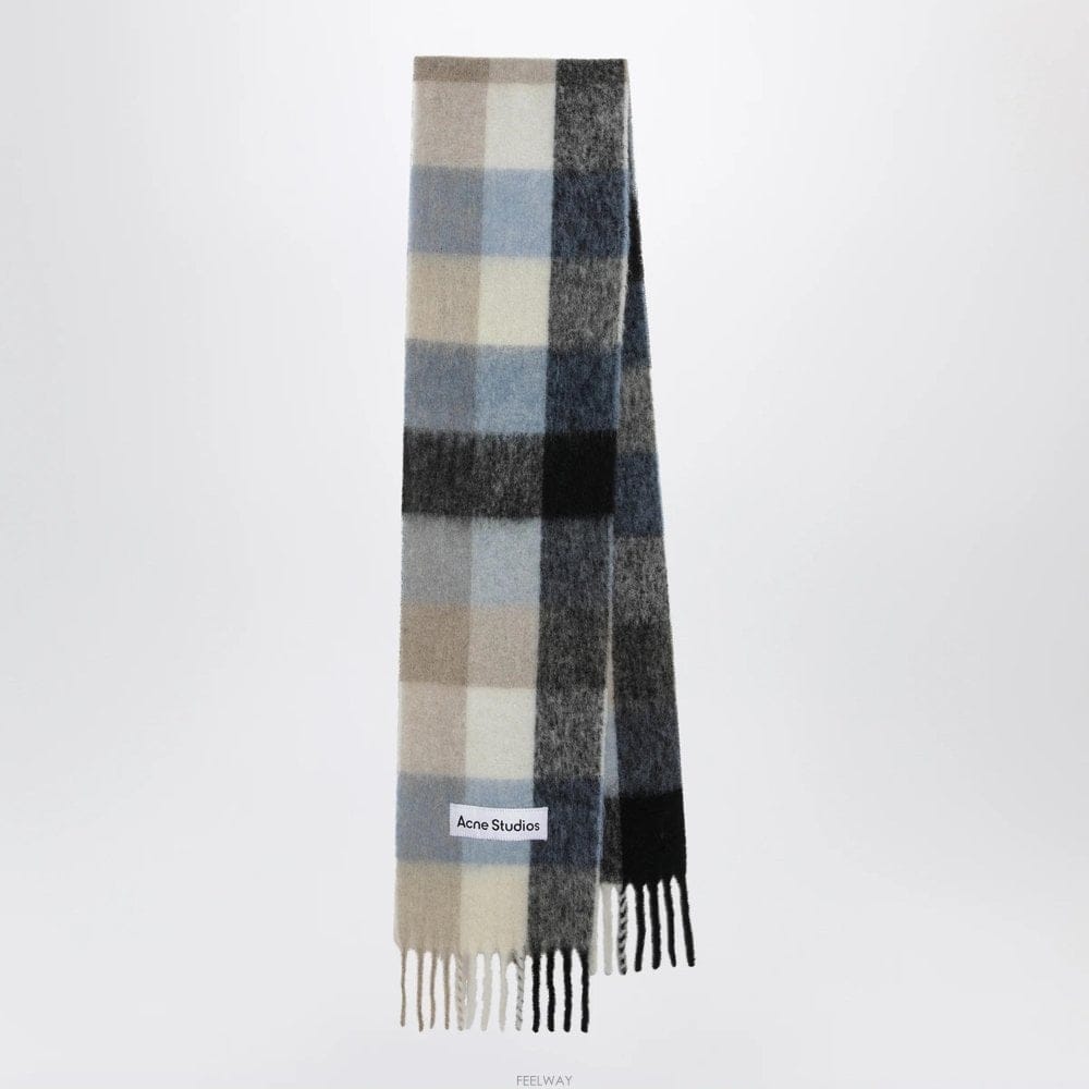 Acne 26 F/W ��ũ�� ��Ʃ��� üũ ����� ��ī�� BLUEBEIGEBL B005233524126 F/W ��ũ�� ��Ʃ��� üũ ����� ��ī�� BLUEBEIGEBL 