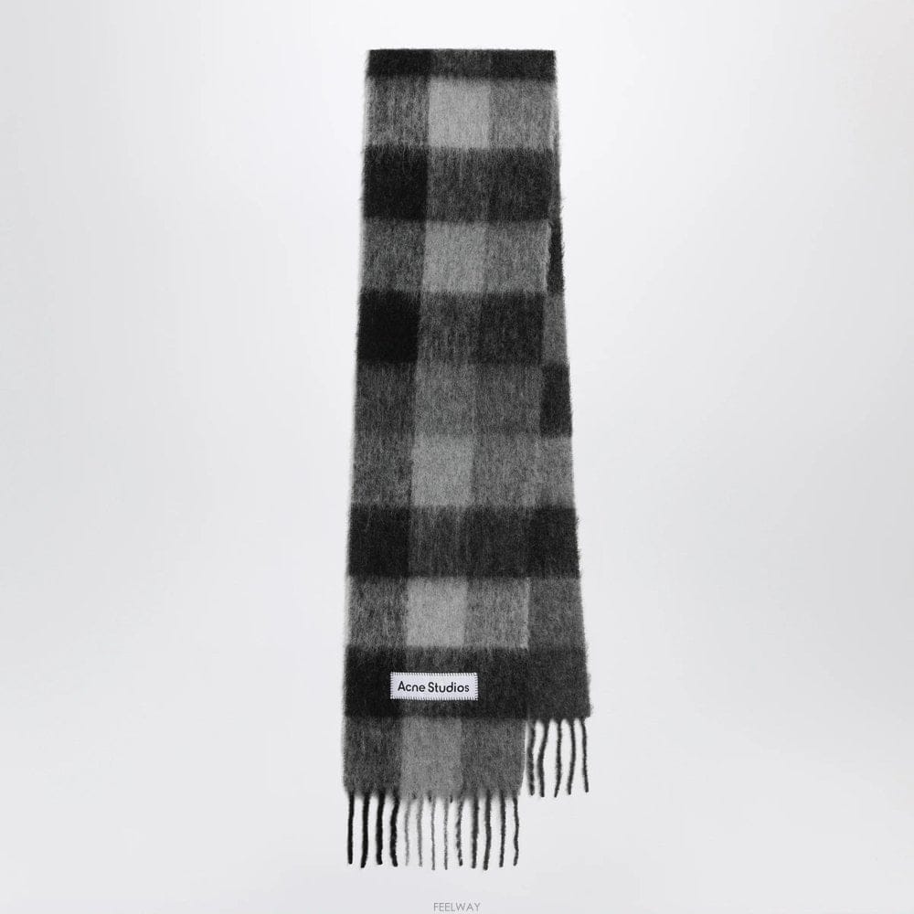 Acne 26 F/W ��ũ�� ��Ʃ��� üũ ����� ��ī�� ��ũ BLACKGRE B005233524226 F/W ��ũ�� ��Ʃ��� üũ ����� ��ī�� ��ũ BLACKGR