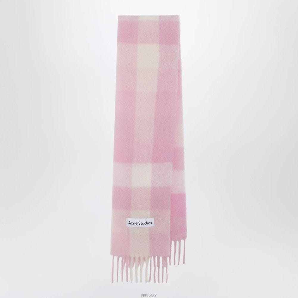 Acne 26 F/W ��ũ�� ��Ʃ��� üũ ����� ��ī�� ĵ�� PINKWHIT B005233524326 F/W ��ũ�� ��Ʃ��� üũ ����� ��ī�� ĵ�� PINKWHI