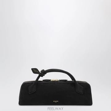 26 F/W 알라이아 블랙 르 TECKEL 파우치 인 스웨이드 AA1 B0052335250