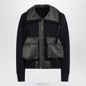 26 F/W 사카이 네이비 BLUEKHAKI 그린 자켓 인 코튼 블렌 B0052335266