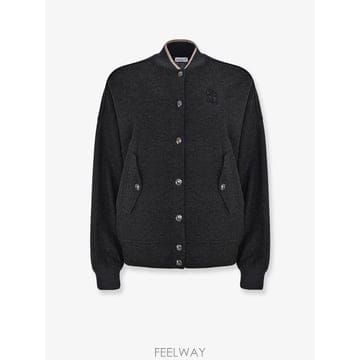 브루넬로 쿠치넬리 캐시미어 INTERLOCK 봄버 자켓 WITH 로 B0652335304