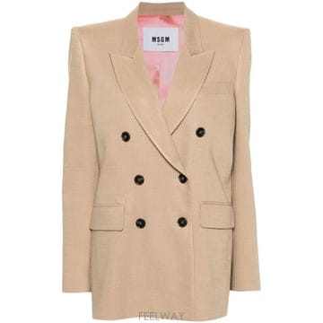 MSGM 엠에스지엠 자켓 WITH 로고 3641MDG09Y24701 B0191266871