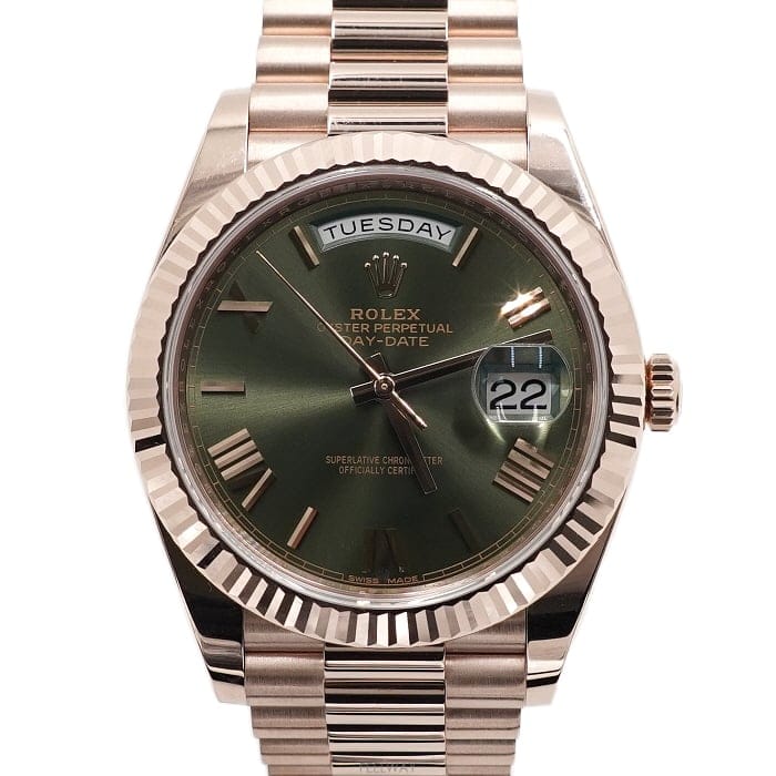 Rolex �ѷ��� 228235 18K������������� DAY-DATE ���̵���Ʈ�ø���׸� 40MM ���� �ð�aa68052�ѷ��� 228235 18K������������� DAY-DATE ���̵���Ʈ