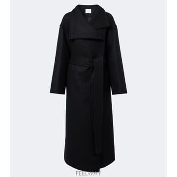 26 FW 조셉 Fiore 울 블렌드 랩 코트 TP581891577