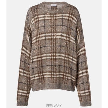 Brunello Cucinelli 26 FW ���ڷ� ��ġ�ڸ� üũ ���� ������ TP57705283826 FW ���ڷ� ��ġ�ڸ� üũ ���� ������ TP577052838