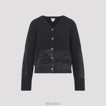 [D14]보테가 베네타 A004ODV6WI0 1994 ARDOISE MELAN 여성 스웨터 니트 가디건 Bo