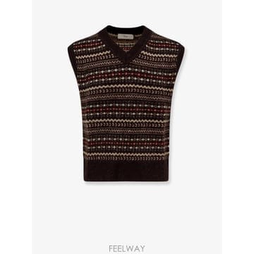 [N85]DUNST UDSW5C112W3 남여공용 니트 스웨터 가디건 DUNST Crafted  Vest