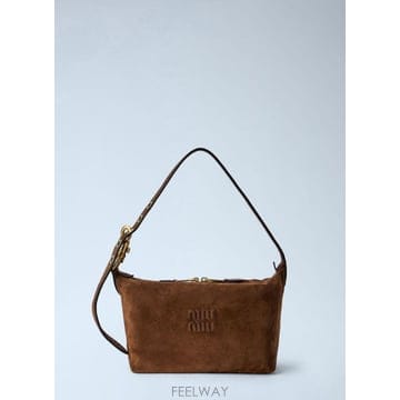 Miu Miu 26 FW �̿�̿� ���� Spirit Suede Bag 5BC216 2CSS F0324 TP87788479826 FW �̿�̿� ���� Spirit Suede Bag 5BC216 2CSS F0324