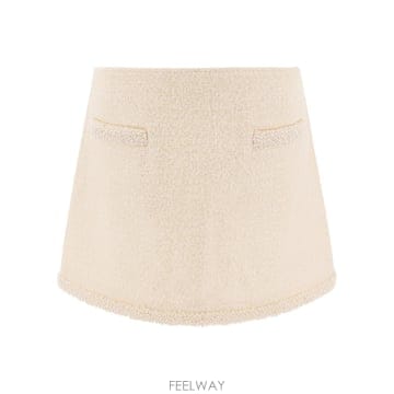 Self Portrait [V90]������Ʈ����Ʈ RS25 164SK CCREAM ���� ��ĿƮ ġ�� Beaded miniskirt[V90]������Ʈ����Ʈ RS25 164SK CCREAM ���� ��ĿƮ ġ��