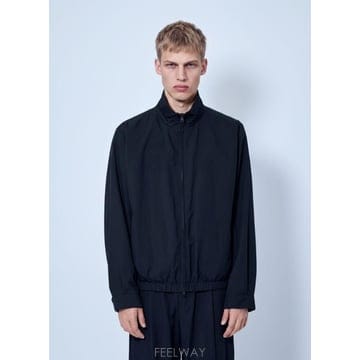 아워레가시 카지노 TENCEL 라이오셀 트윌 블루종 자켓